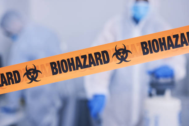 Professional Infectious Disease Decontamination technician working in Hilbert, WI